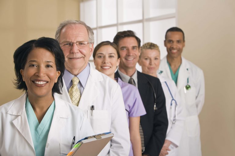 Portrait of medical staff